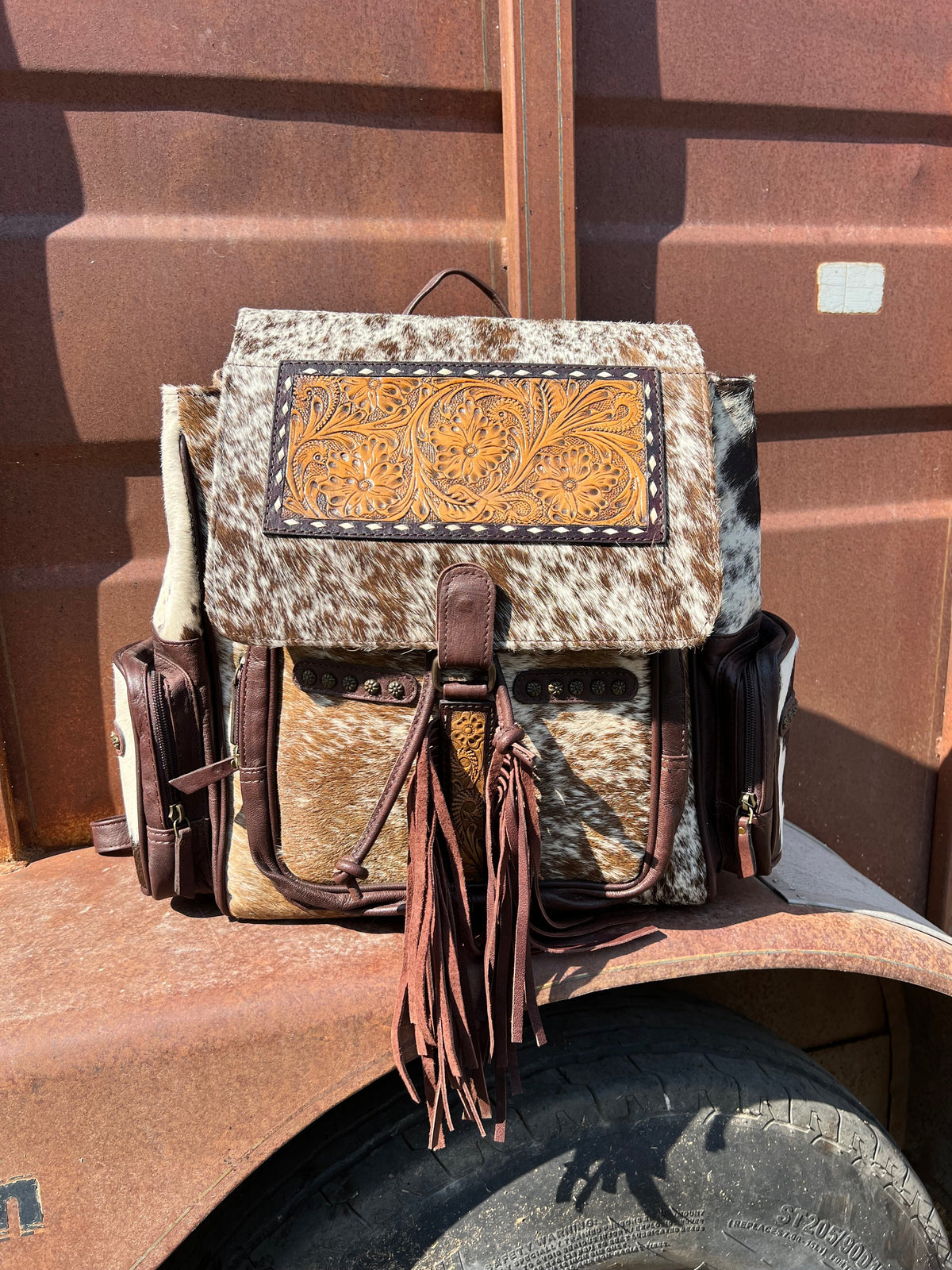 Cowhide Backpacks