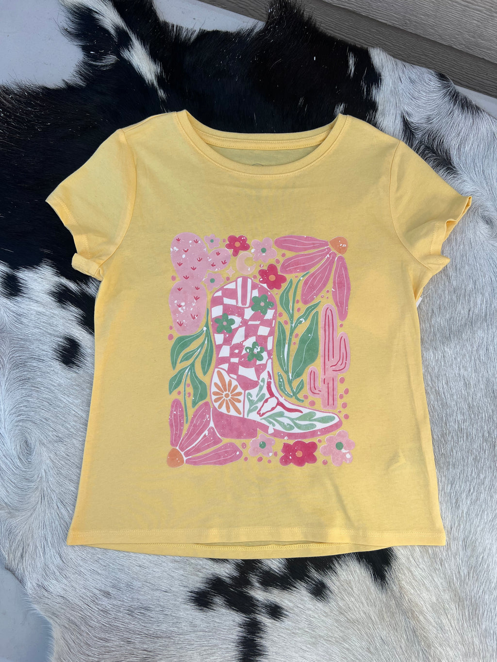 Bloomed in Pink Girls T