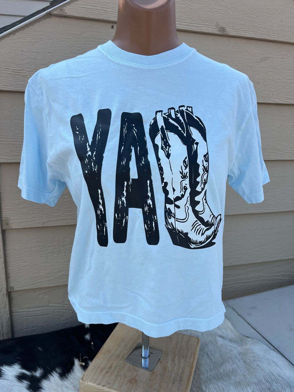Ya‘ll Cropped Loose Fit T