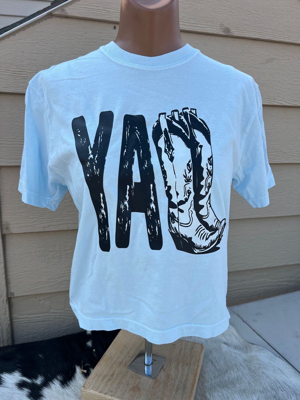 Ya‘ll Cropped Loose Fit T