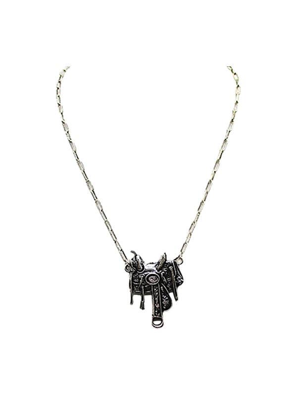Western Saddle Necklace