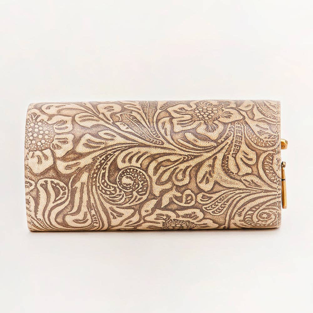 Loyal West Canyon Jewellery Case Handtooled Leather