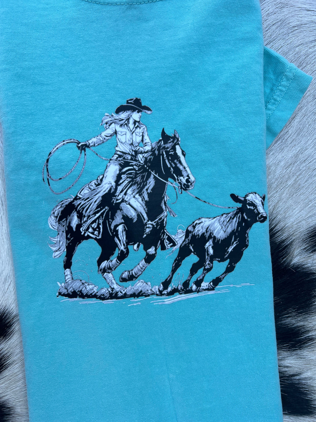 On the Range Cropped Loose Fit T