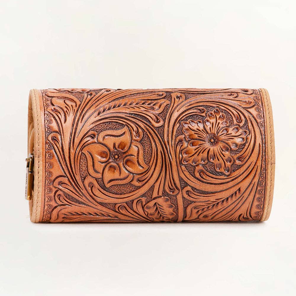 Loyal West Canyon Jewellery Case Handtooled Leather