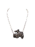 Western Large Bronc Rider Necklace