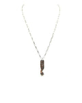 Western Engraved Spur Pendant Necklace