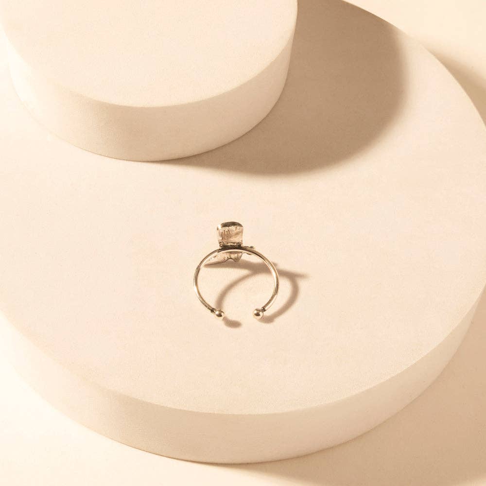 Honky Tonk Boot adjustable Ring for Women with boot charm detail for everyday western wear